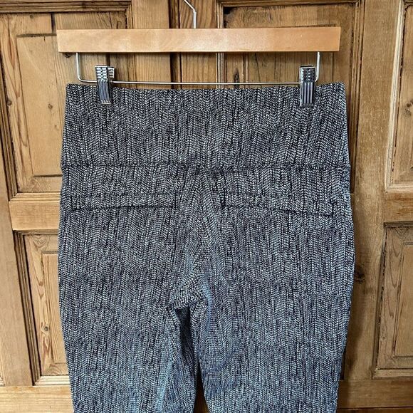 Athleta Leggings Medium Black White Delancey Textured Moto Tight Leggings - Picture 8 of 12